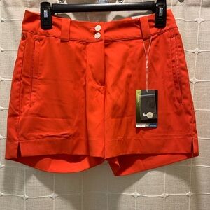 Ladies size 2‎ Nike Golf Shorts Modern Rise NWT